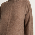 Apiece Apart Softest Tissue Weight Turtleneck - Hazelnut