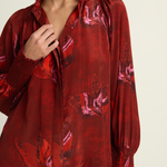 Maria Cher Melrose Julieta Blouse - Red