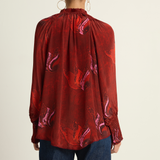 Maria Cher Melrose Julieta Blouse - Red