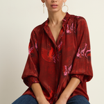 Maria Cher Melrose Julieta Blouse - Red