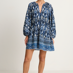 Maria Cher Delancey Vito Short Dress - Blue Vibes