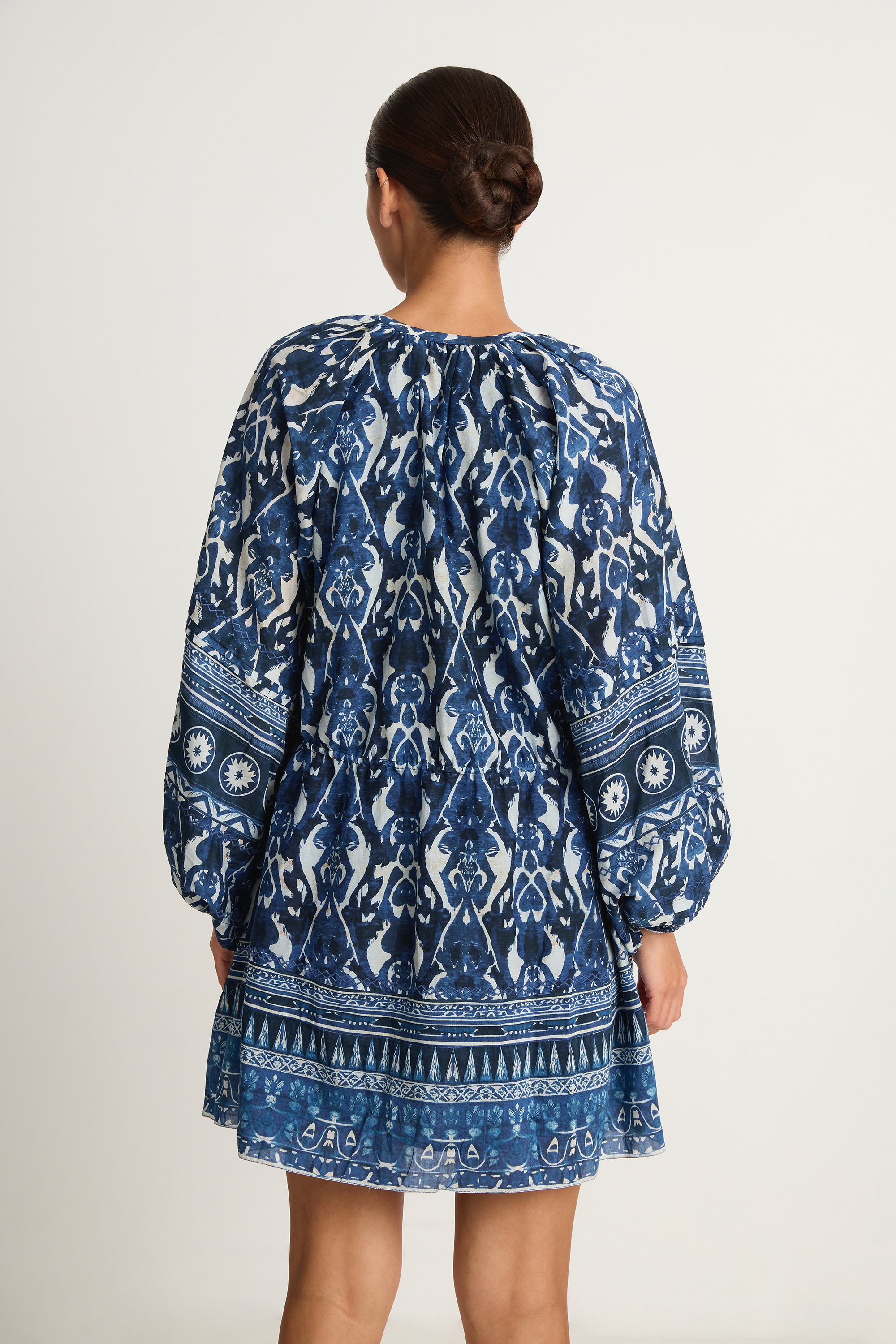 Maria Cher Delancey Vito Short Dress - Blue Vibes