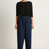 Pas De Calais Natural Denim Easy Pants - Indigo