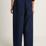 Pas De Calais Natural Denim Easy Pants - Indigo