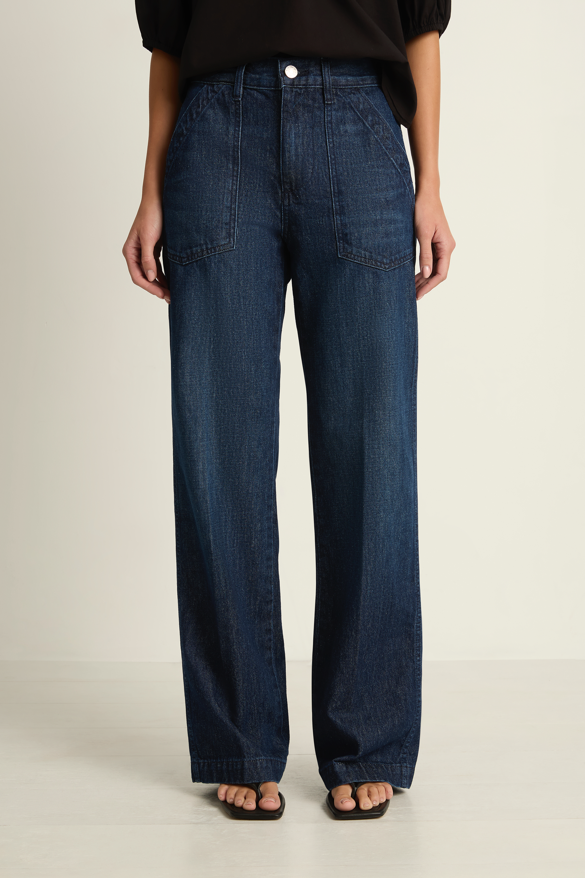 AMO Denim Greta Trouser - Heartthrob