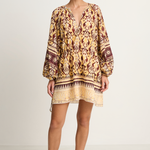 Maria Cher Delancey Vito Short Dress - Yellow Vibes