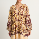 Maria Cher Delancey Vito Short Dress - Yellow Vibes