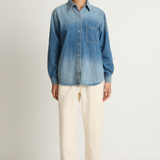 Shaina Mote Essential Denim Button Down - Vintage Indigo