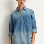 Shaina Mote Essential Denim Button Down - Vintage Indigo