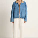 Shaina Mote Studio Coat - Medium Blue