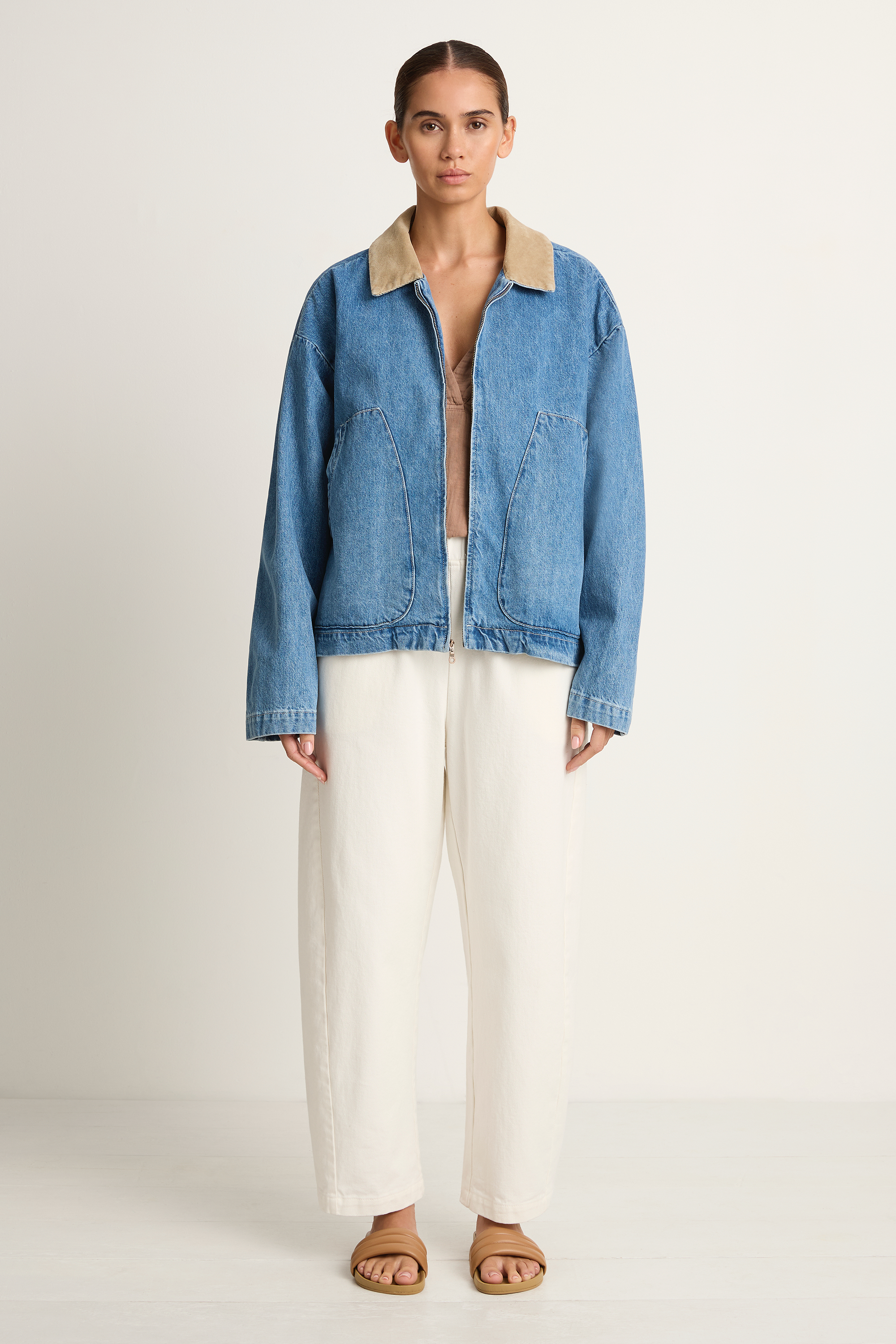 Shaina Mote Studio Coat - Medium Blue