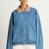 Shaina Mote Studio Coat - Medium Blue