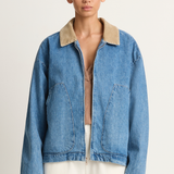Shaina Mote Studio Coat - Medium Blue