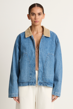 Shaina Mote Studio Coat - Medium Blue