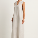 BONDI BORN Delphi Cocoon Dress - Dove