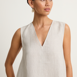 BONDI BORN Delphi Cocoon Dress - Dove