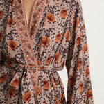 Natalie Martin Diane Robe - Vintage Flowers Slate