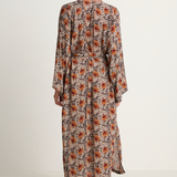 Natalie Martin Diane Robe - Vintage Flowers Slate