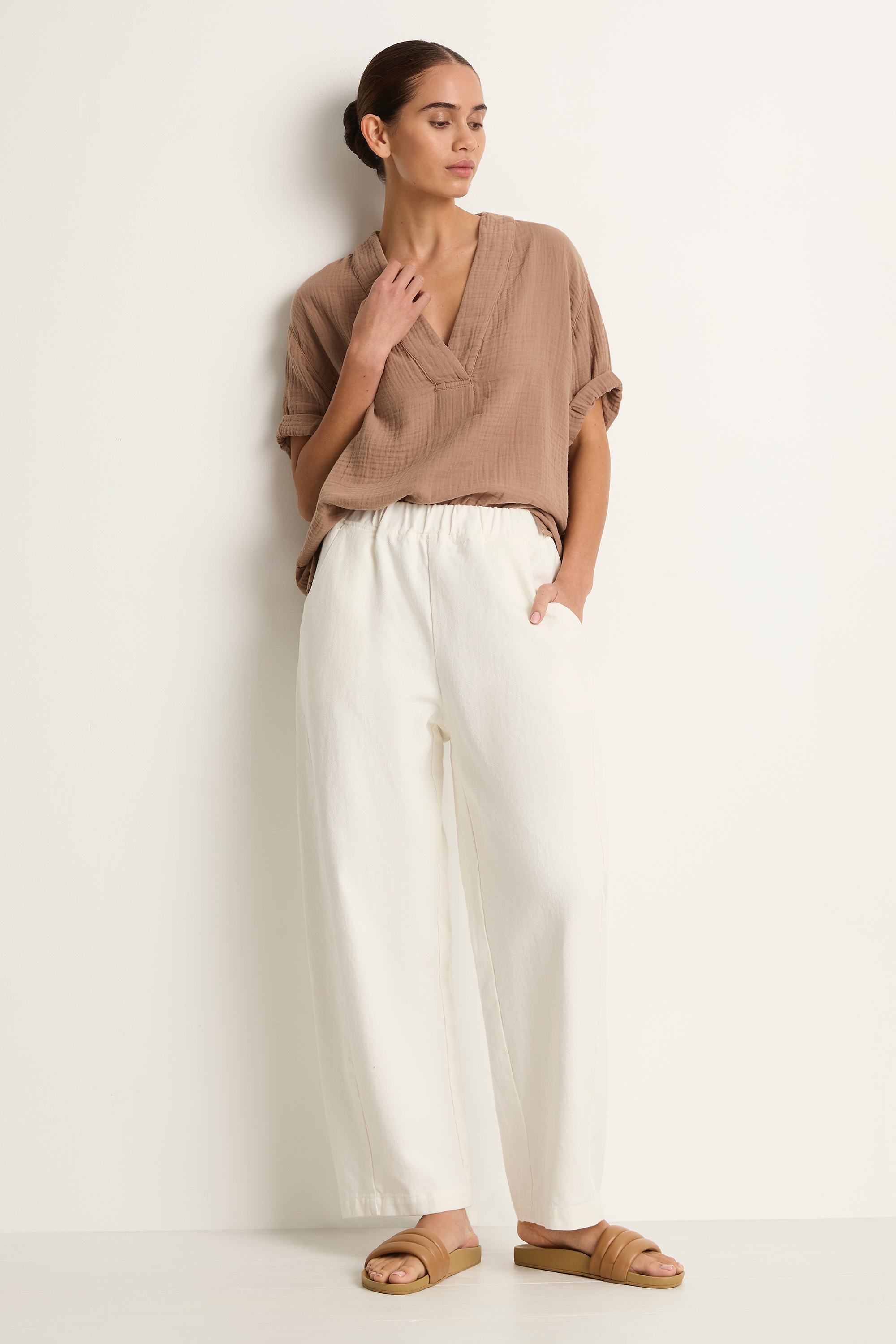 Le Bon Shoppe Arc Pants - Milk