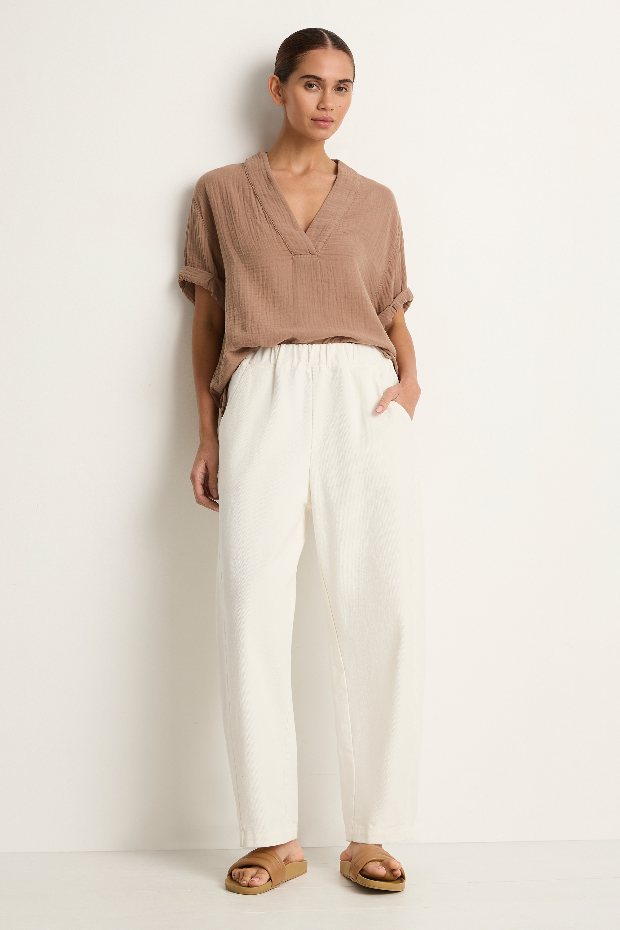 Le Bon Shoppe Arc Pants - Milk