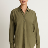 Xirena Beau Shirt - Olive Smoke