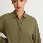 Xirena Beau Shirt - Olive Smoke