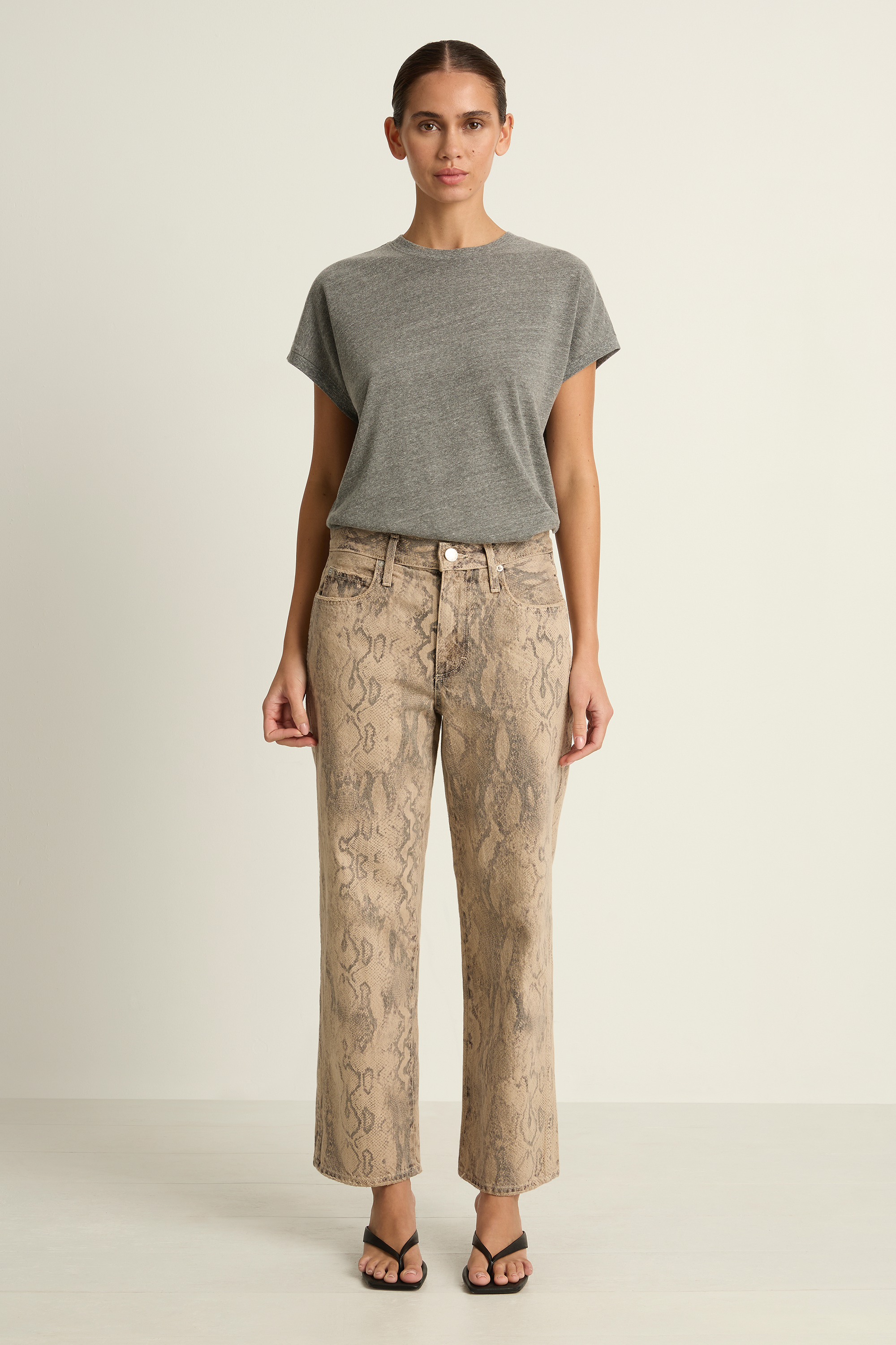 Le Bon Shoppe Ease Tee - Heather Grey