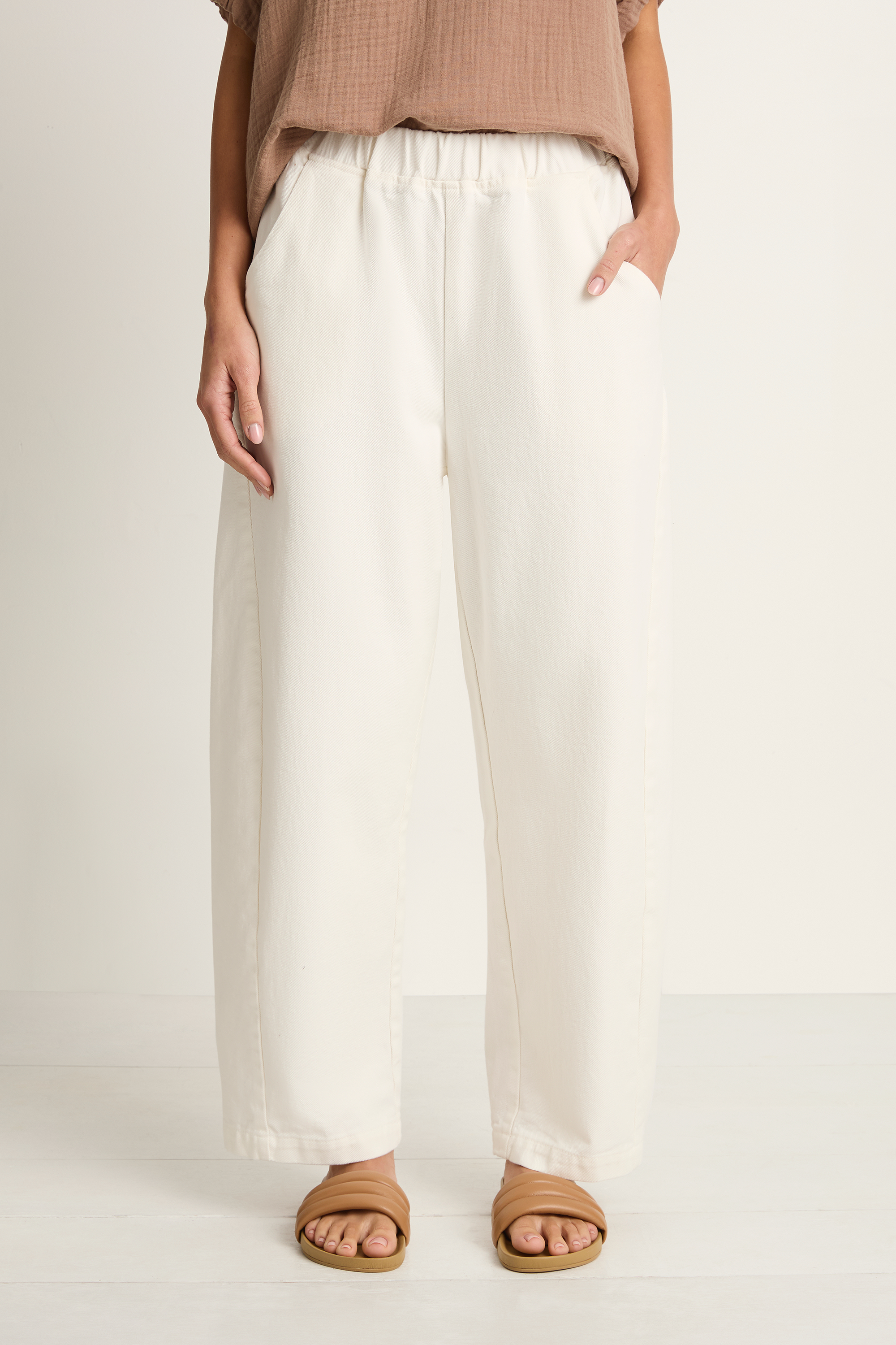 Le Bon Shoppe Arc Pants - Milk
