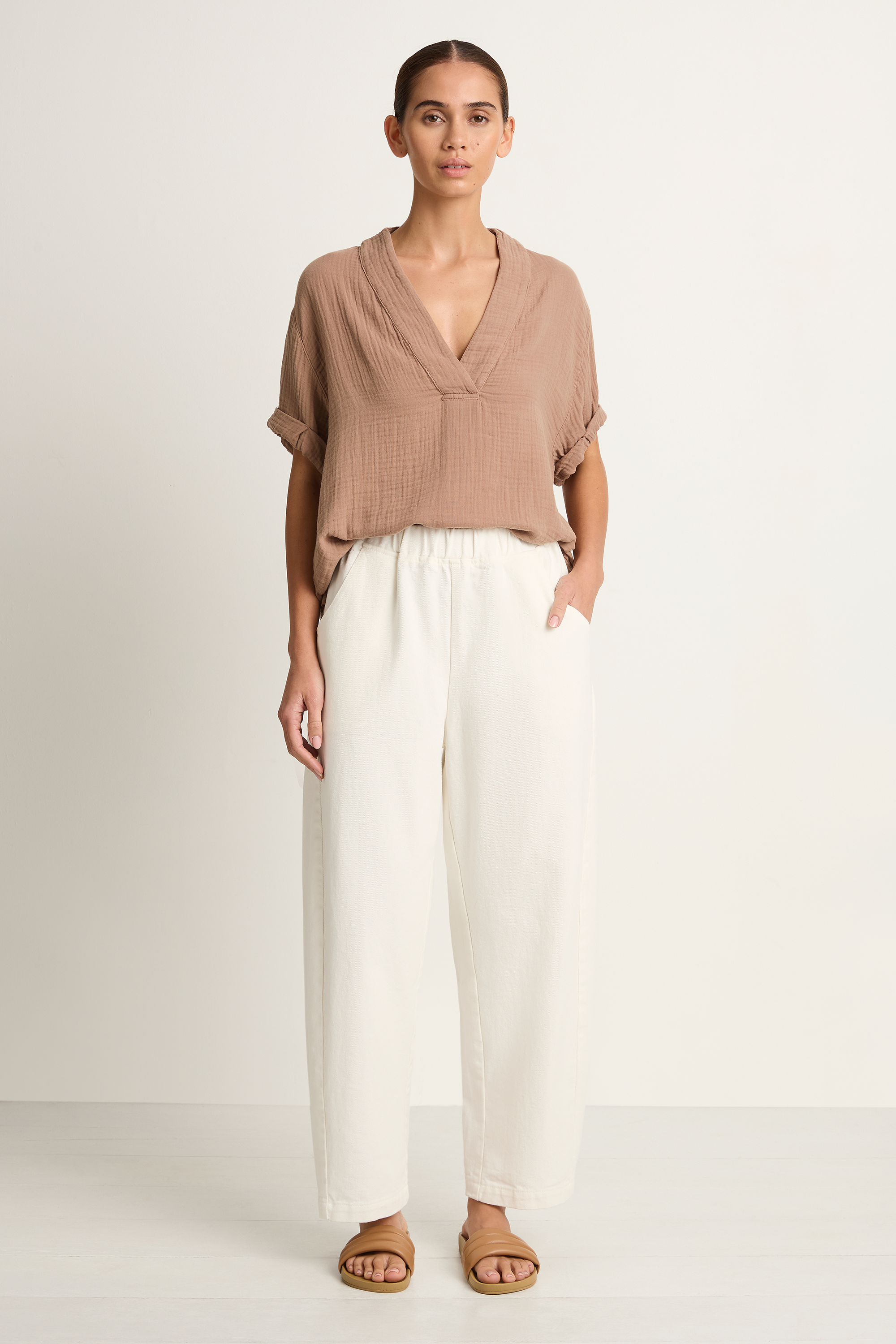 Le Bon Shoppe Arc Pants - Milk