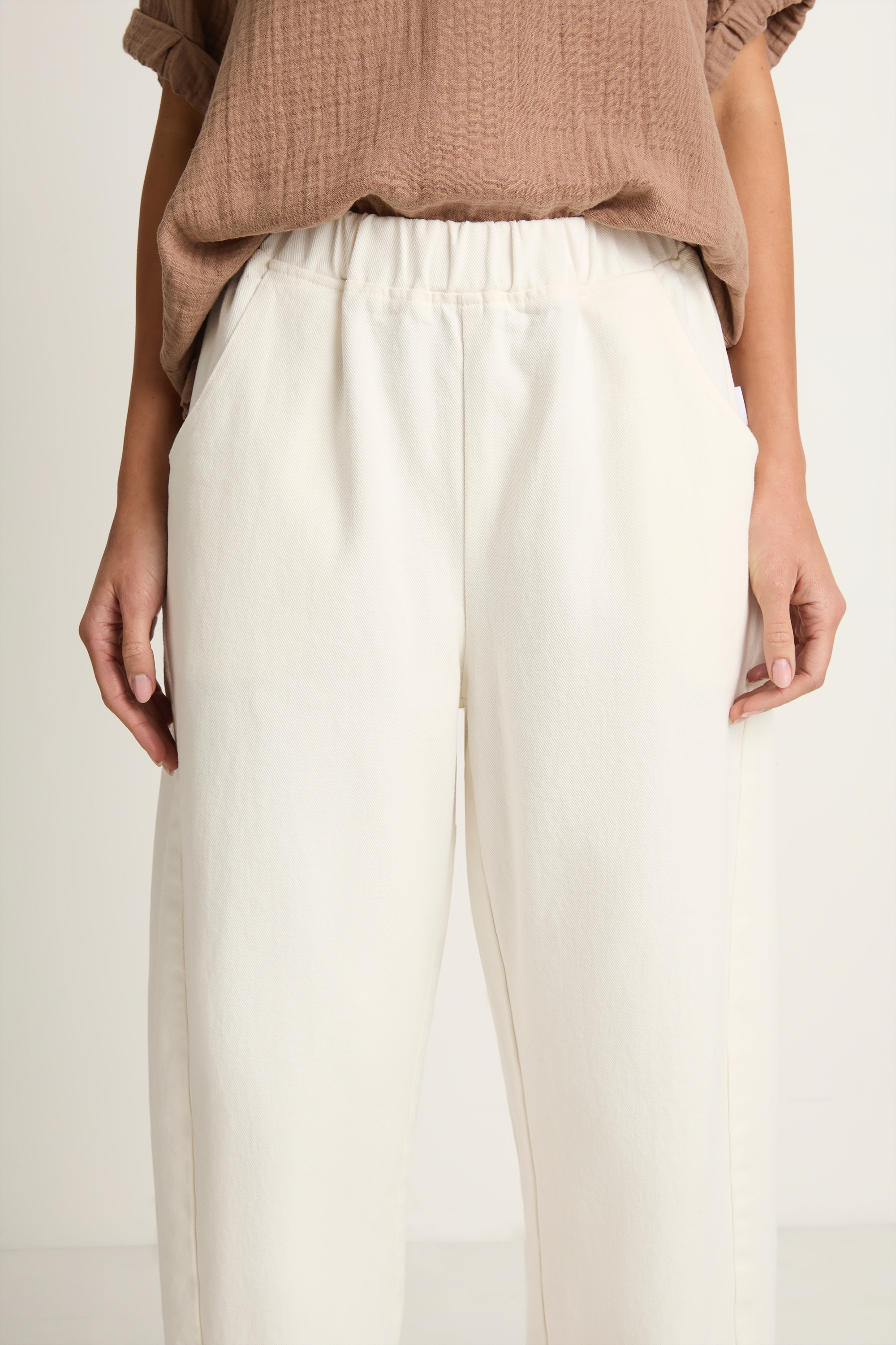Le Bon Shoppe Arc Pants - Milk