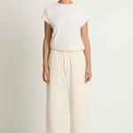 Le Bon Shoppe Gardener's Pants - Ecru