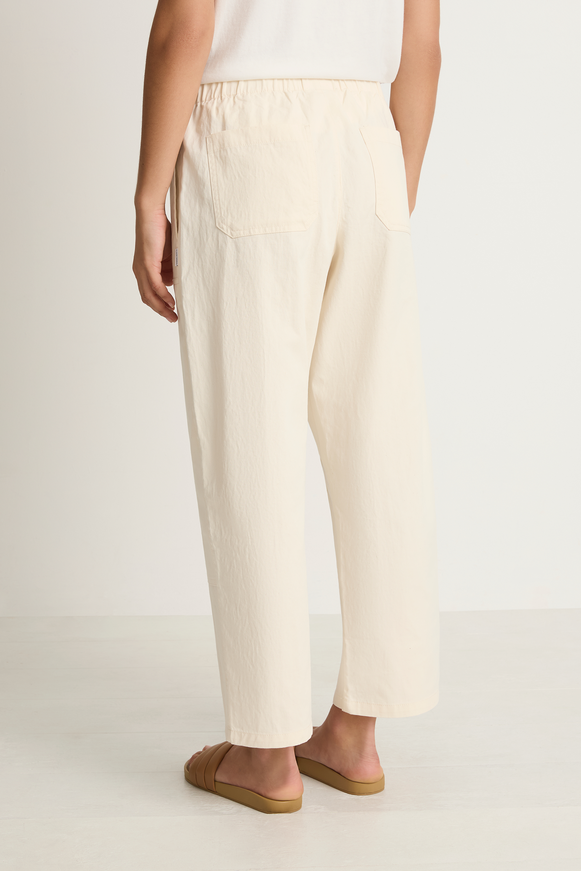 Le Bon Shoppe Gardener's Pants - Ecru