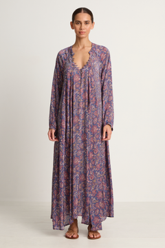 Natalie Martin Fiore Maxi - Artichoke Mariner