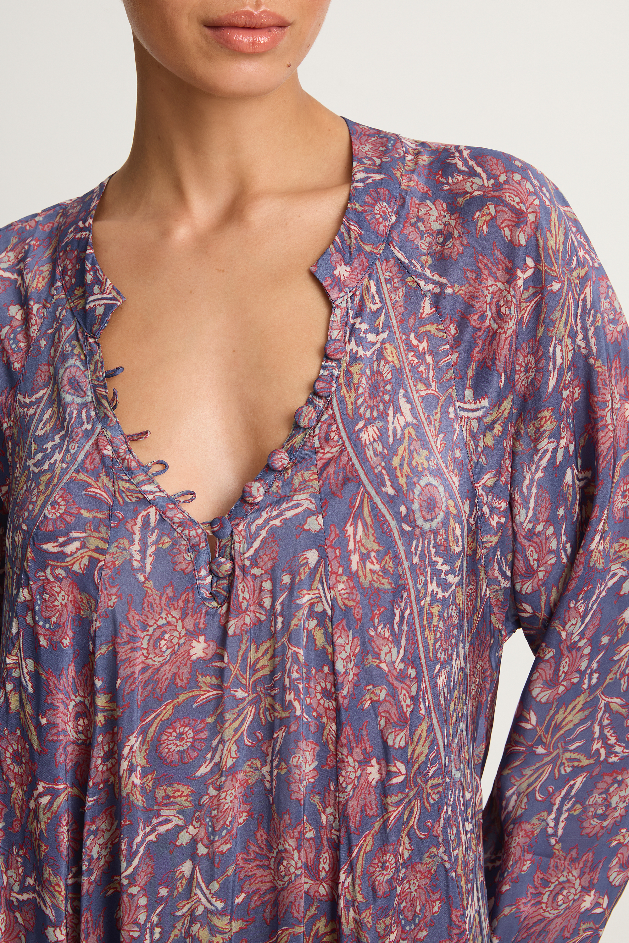 Natalie Martin Fiore Maxi - Artichoke Mariner