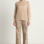 Apiece Apart Softest Tissue Weight Sweater - Sand