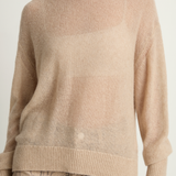 Apiece Apart Softest Tissue Weight Sweater - Sand