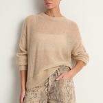 Apiece Apart Softest Tissue Weight Sweater - Sand