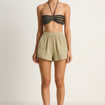 MIKOH Reyna Shorts - Oyster