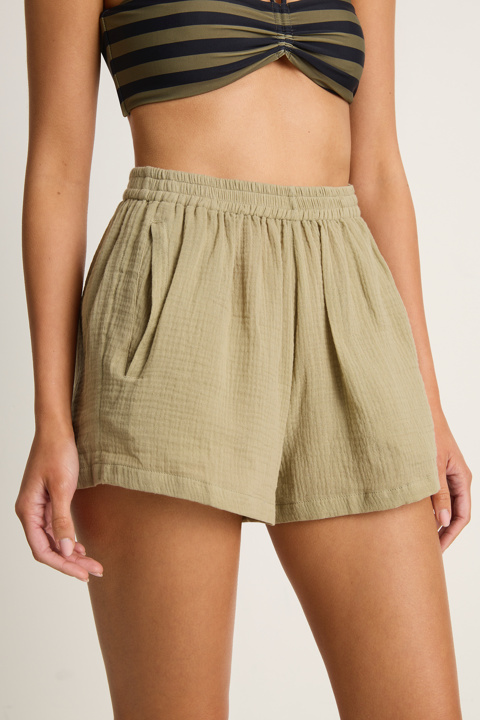 MIKOH Reyna Shorts - Oyster