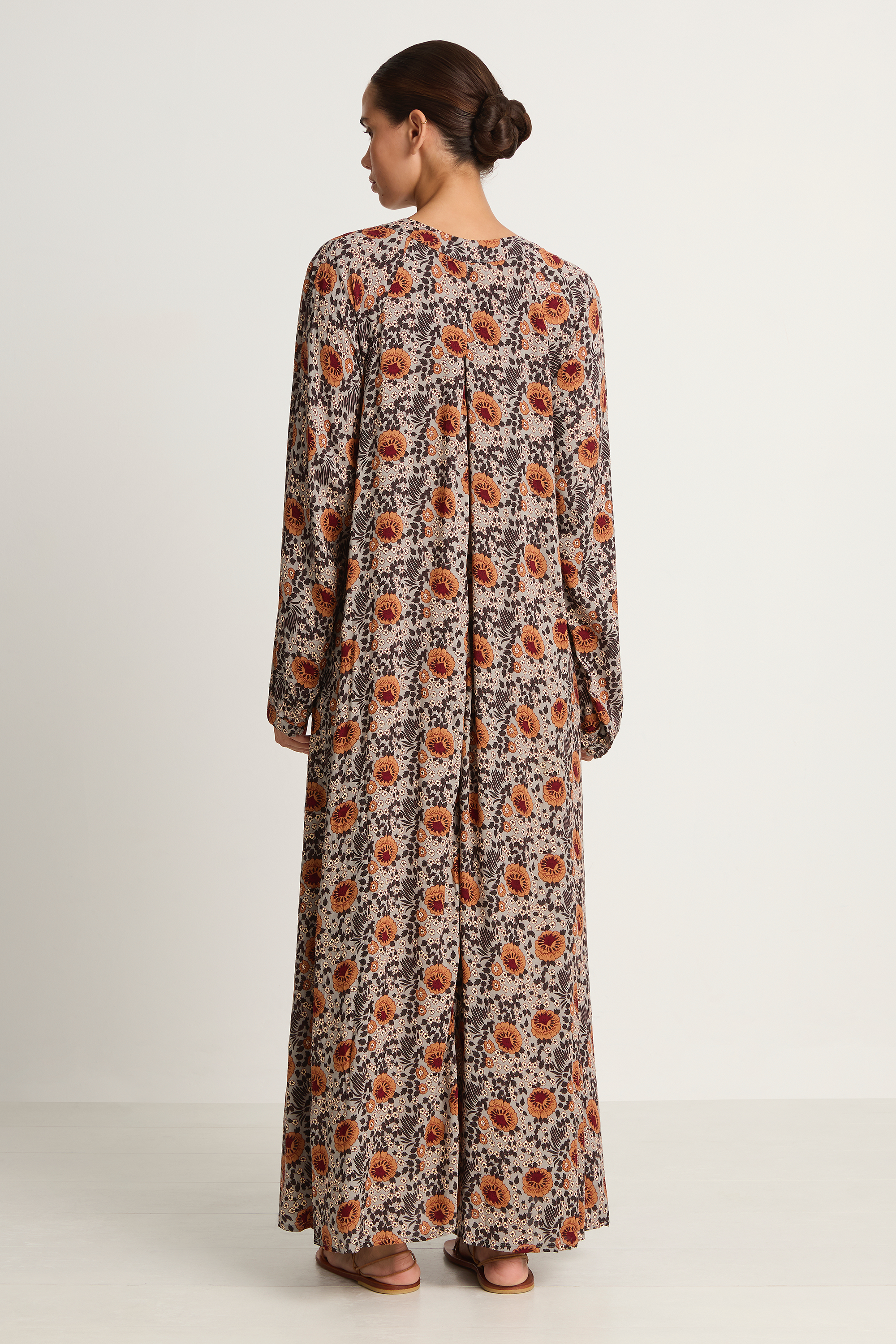 Natalie Martin Fiore Maxi - Vintage Flowers Slate