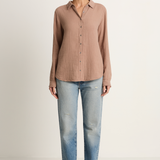 Xirena Scout Shirt - Ash Brown