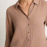 Xirena Scout Shirt - Ash Brown