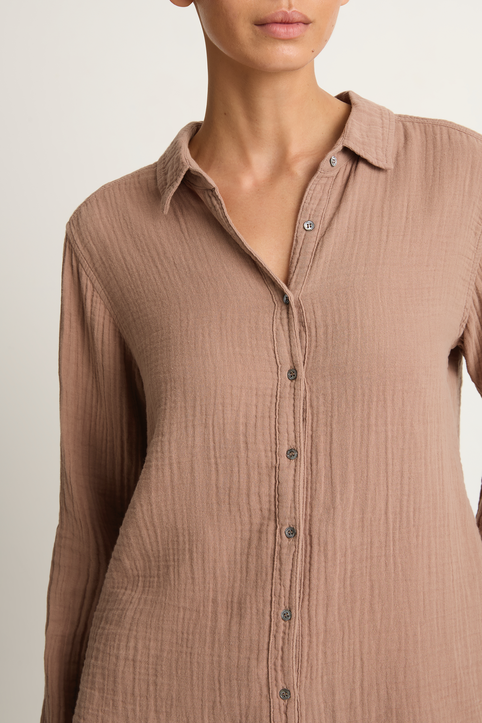 Xirena Scout Shirt - Ash Brown