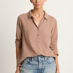 Xirena Scout Shirt - Ash Brown