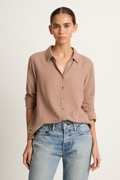 Xirena Scout Shirt - Ash Brown