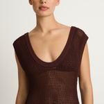 Bond-Eye Hayes Mini Dress - Walnut