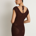 Bond-Eye Hayes Mini Dress - Walnut
