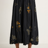 Pas De Calais Secret Forest Print Skirt - Black