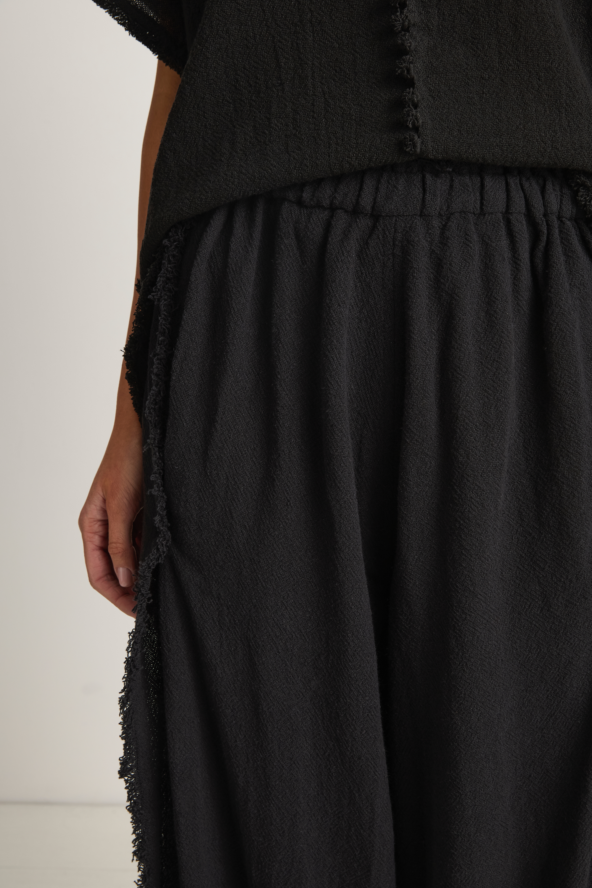 Caravana Xubue Wide Leg Pants - Black