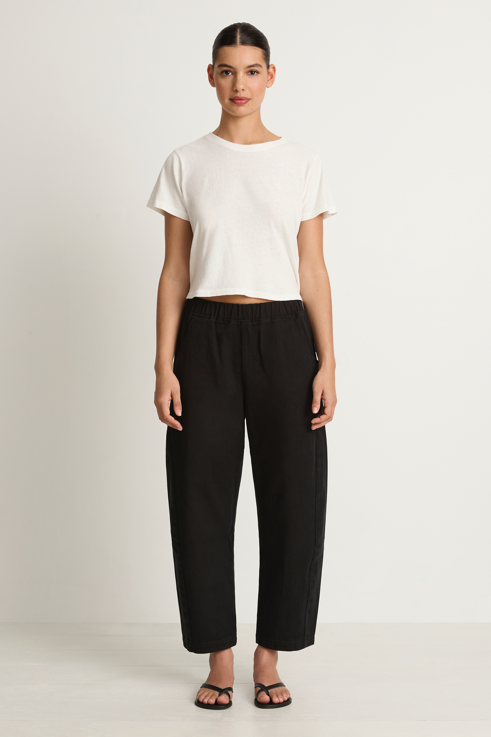Le Bon Shoppe Arc Pants - Black Canvas